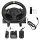 Keenso Driving Force Racing Wheel,Driving Simulator Gaming Steering Wheel for PC, for PS3, for, for360, forOne