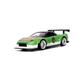 Jada JA32871 1:32 HWR-2002 Honda NSX with Green Figure Power Rangers Collectible Miniature Car, One Size