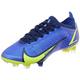 Nike Herren Mercurial Vapor 14 Elite Fg Sneaker, Sapphire/Volt-Blue Void, 47 EU