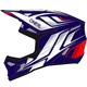 O'NEAL | Motocross-Helm | MX Enduro | ABS-Schale, Lüftungsöffnungen für optimale Kühlung | 3SRS Helmet Vertical V.24 | Erwachsene | Blau Weiß Rot | Größe XL