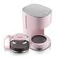 Coffee Machine Electric American Drip Coffee Machine Latte and Cappuccino Machine Coffee Maker with Removable Filter and Hot Plate 550W (Color : Pink)