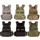 Exersci® Tactical Weighted Vest (1.5kg - 23.5kg) - Calisthenics, Bodyweight Workouts, HIIT, Cardio & Strength Training (12.5kg Vest (Vest + 2 x 5.5kg Plate), SAND CAMO)