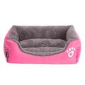 XMYNB Dog bed Dog Bed Xl Xxl Anti-Stress Pet Sofa Bench Bed For Dog Lounger Kennel Soft Sleep Bag House Summer Indoor-Pink,3Xl 105Cmx82Cmx13Cm