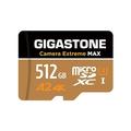 [5-Yrs Free Data Recovery] GIGASTONE 512GB Micro SD Card, Camera Extreme MAX, Up to 160/130 MB/s, MicroSDXC Memory Card for DJI, Gopro, Insta360, Dashcam, 4K Video, UHS-I A2 V30 U3 with Adapter