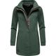 Sweatjacke RAGWEAR "Letrice Bonded" Gr. S (36), grün Damen Sweatjacken