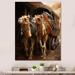 Latitude Run® Asian Art Silk Road III - Print on Canvas Metal | 32 H x 16 W x 1 D in | Wayfair D7BBB1E51BC349789694DDC02685C794