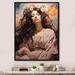 Everly Quinn Boho Latina Woman Ethereal Beauty II - Portrait Wall Art Living Room Metal | 32 H x 16 W x 1 D in | Wayfair