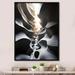 Latitude Run® Black White Canyon Whispering Walls In I - Landscape & Nature Wall Art Living Room Canvas, in Gray | 20 H x 12 W x 1 D in | Wayfair
