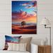 Union Rustic Landscape Colorful Horizons II - Landscape & Nature Canvas Wall Art Metal in Blue/Pink/Red | 40 H x 30 W x 1.5 D in | Wayfair