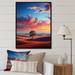 Union Rustic Landscape Colorful Horizons II - Landscape & Nature Canvas Wall Art Metal in Blue/Pink/Red | 32 H x 16 W x 1 D in | Wayfair