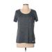 Nike Active T-Shirt: Gray Activewear - Women's Size Large