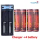 Batterie aste pour lampe torche batterie pour lampe de poche charge 1 pièce olla fire 18650