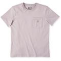 Carhartt Loose Fit Heavyweight K87 Pocket Damen T-Shirt, grau-beige, Größe XS