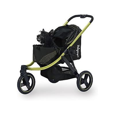 Ibiyaya The Beast Dog Jogging Stroller, Jet Black