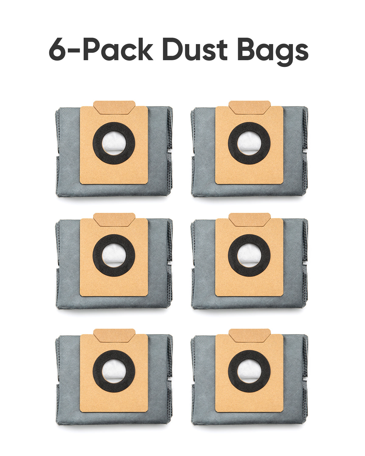 6pk Anti-Bac Bags for Eufy X8 Pro