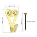 50 Lbs Picture Hangers Photo Wall Hanging Hooks Nails Hanging Kit - Gold