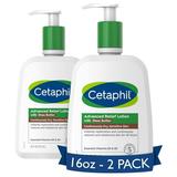 Cetaphil Body Lotion - Advanced Relief Lotion With Shea Butter for Dry Sensitive Skin - 16 Oz Pack of 2 - Fragrance Free - Hypoallergenic - Non-Comedogenic