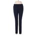 Matty M Casual Pants - Mid/Reg Rise: Blue Bottoms - Women's Size Medium