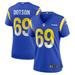 Women's Nike Kevin Dotson Royal Los Angeles Rams Game Jersey