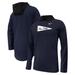 Youth Nike Navy Penn State Nittany Lions Sideline Performance Long Sleeve Hoodie T-Shirt