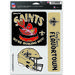 WinCraft New Orleans Saints NFL x Guy Fieri’s Flavortown 5.5'' 7.75'' Three-Pack Fan Decal Set