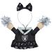 Las Vegas Raiders Cheer Dog Costume