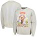 Men's Cream Pepsi Cola Groovy Washed Pullover Sweatshirt