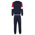 Freizeitanzug TRIGEMA "TRIGEMA Klassischer Jogginganzug" Gr. L, blau (navy) Herren Sportanzüge Homewear