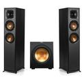 Klipsch Reference 2.1 Home Theater Pack with 2x R-620F Floorstanding Speaker and R-12SW Subwoofer Black