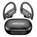 Mpow Wireless Earbuds Bluetooth Ear Buds with Mic 72H Wireless Headphones Bluetooth 5.3 Sport Earbuds Digital LED Display IPX7 Waterproof Over Ear Earphones with Hooks for Sports Running Workout Gym