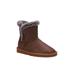 Women's Vera Bootie by LAMO in Chestnut (Size 10 M)