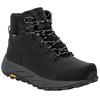 Wanderschuh JACK WOLFSKIN "TERRAQUEST X TEXAPORE MID M", Gr. 46, grau (phantom), Leder, Textil, sportlich, Schuhe, wasserdicht