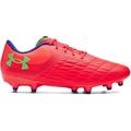 UNDER ARMOUR Herren Fussball-Rasenschuhe UA Magnetico Pro 3.0 FG, Größe 39 in Rot