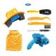 Bike Chain, Bicycle Cycling Chain Cleaner Scrubber Brushes Bike Cleaning Kit Mountain Bike Wash Tool Set Bicycle Repair Tools Accessories (Color : 7 piece set)