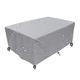 Garden Furniture Cover Set Upgraded 420D Heavy Duty Oxford Rip Proof Rattan Sofa Table Chair Protection Cover Anti-Uv Windproof Outdoor Patio Furniture Set Covers Waterproof 210x130x105cm Silver-grey