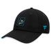 Men's Fanatics Branded Black San Jose Sharks Authentic Pro Rink Adjustable Hat