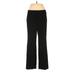 Ann Taylor LOFT Dress Pants - Low Rise: Black Bottoms - Women's Size 8 Petite