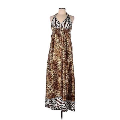 Body Central Cocktail Dress: Brown Dresses - Women's Size Large