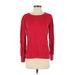 Lands' End Pullover Sweater: Red Tops - Women's Size Small