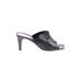 Sesto Meucci Mule/Clog: Black Solid Shoes - Women's Size 7 - Open Toe