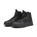 Sneaker PUMA "Mid Hybrid Sneakers Herren" Gr. 48.5, schwarz (black cool dark gray) Schuhe Schnürhalbschuhe