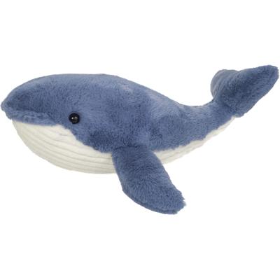 Kuscheltier TEDDY HERMANN "Herzekind, Walfisch Waltraud, 44 cm" Plüschfiguren blau (dunkelblau/weiß) Kinder zum Teil aus recyceltem Material