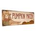 The Holiday Aisle® Pumpkin Patch Fall Metal Sign Metal | 4.25 H x 15.5 W x 0.04 D in | Wayfair AAF8DC69611D462CB592B8FF27CF9607