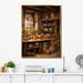 Red Barrel Studio® Food Rustic Kitchen II Framed On Canvas Print Canvas, Cotton in Brown/Orange | 20 H x 12 W x 1 D in | Wayfair