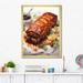 Red Barrel Studio® Xanila Food Bbq Ribs II Canvas, Cotton in Orange | 20 H x 12 W x 1 D in | Wayfair E541ADA5C3294DE594F152AD48837826