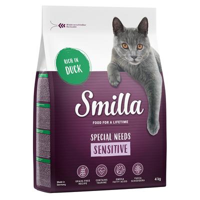 4kg Duck Sensitive Grain-Free Adult Smilla Dry Cat Food