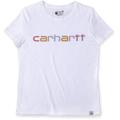 Carhartt Relaxed Fit Lightweight Multi Color Logo Graphic Damen T-Shirt, weiss, Größe M