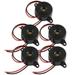 5pcs Piezo Buzzer Electronic Sounder High Decibel 2-wire Leads Electric Buzzer