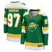 Women's Fanatics Branded Kirill Kaprizov Green Minnesota Wild Alternate Premier Breakaway Player Jersey