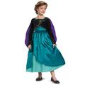 Girls Youth Frozen II Queen Anna Deluxe Costume